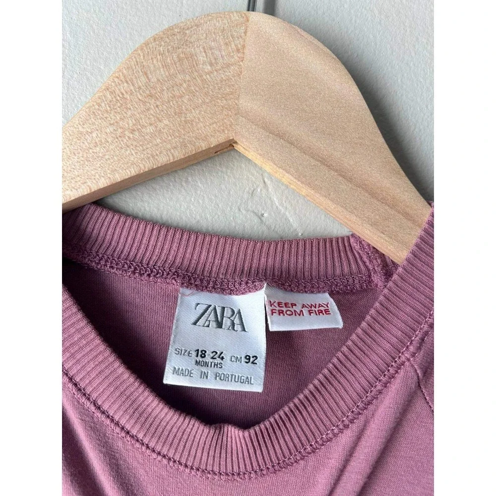 Zara Skate Lessons Graphic Tee Streetwear Y2K Cotton 18-24M Colorful Play